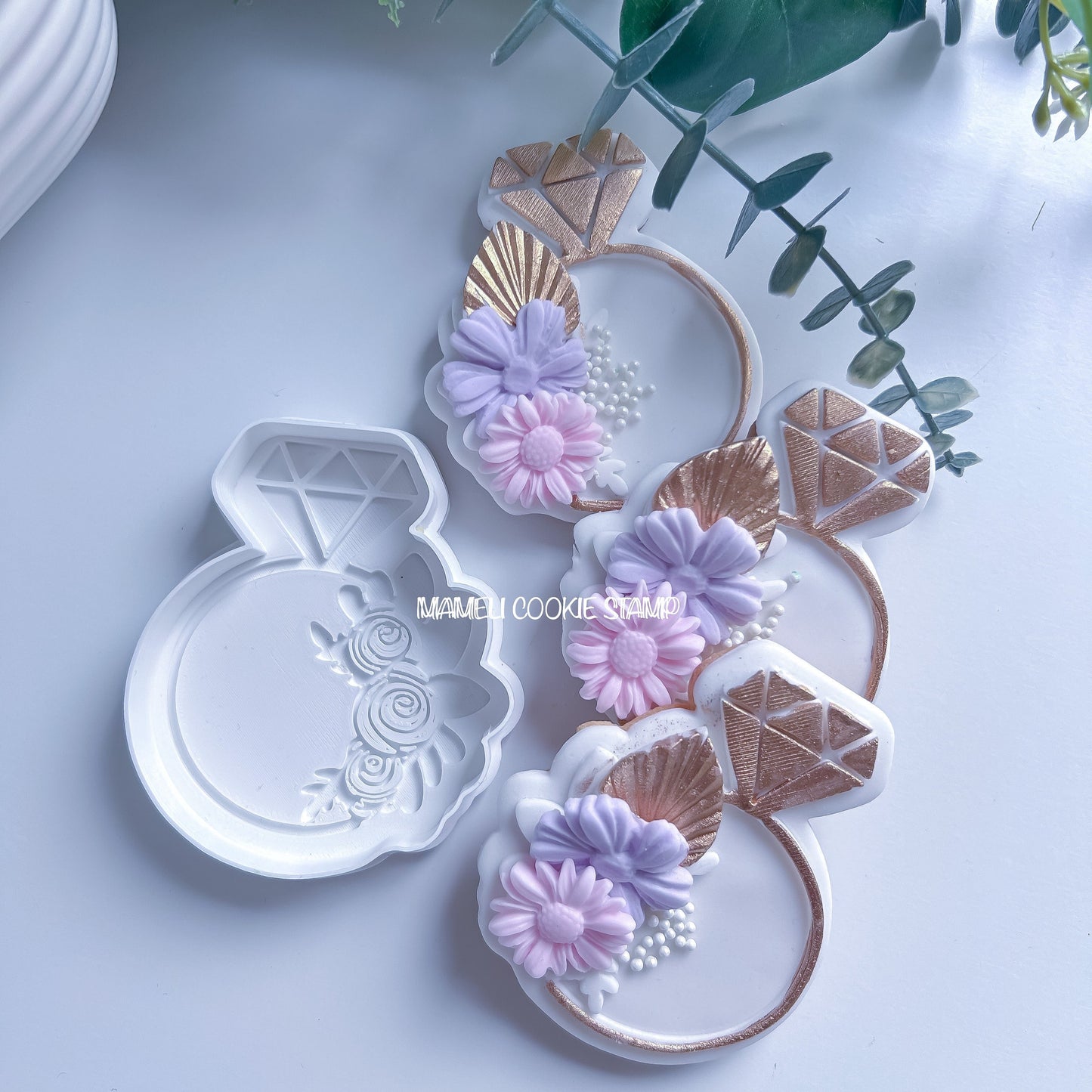 Bague fleuri