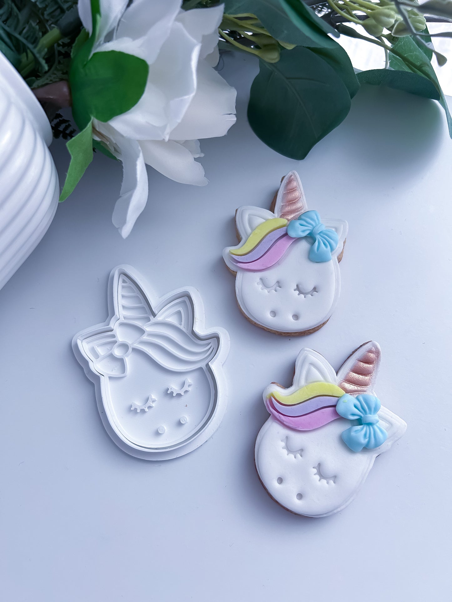 Tête licorne