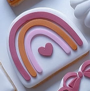 Arc en ciel cœur