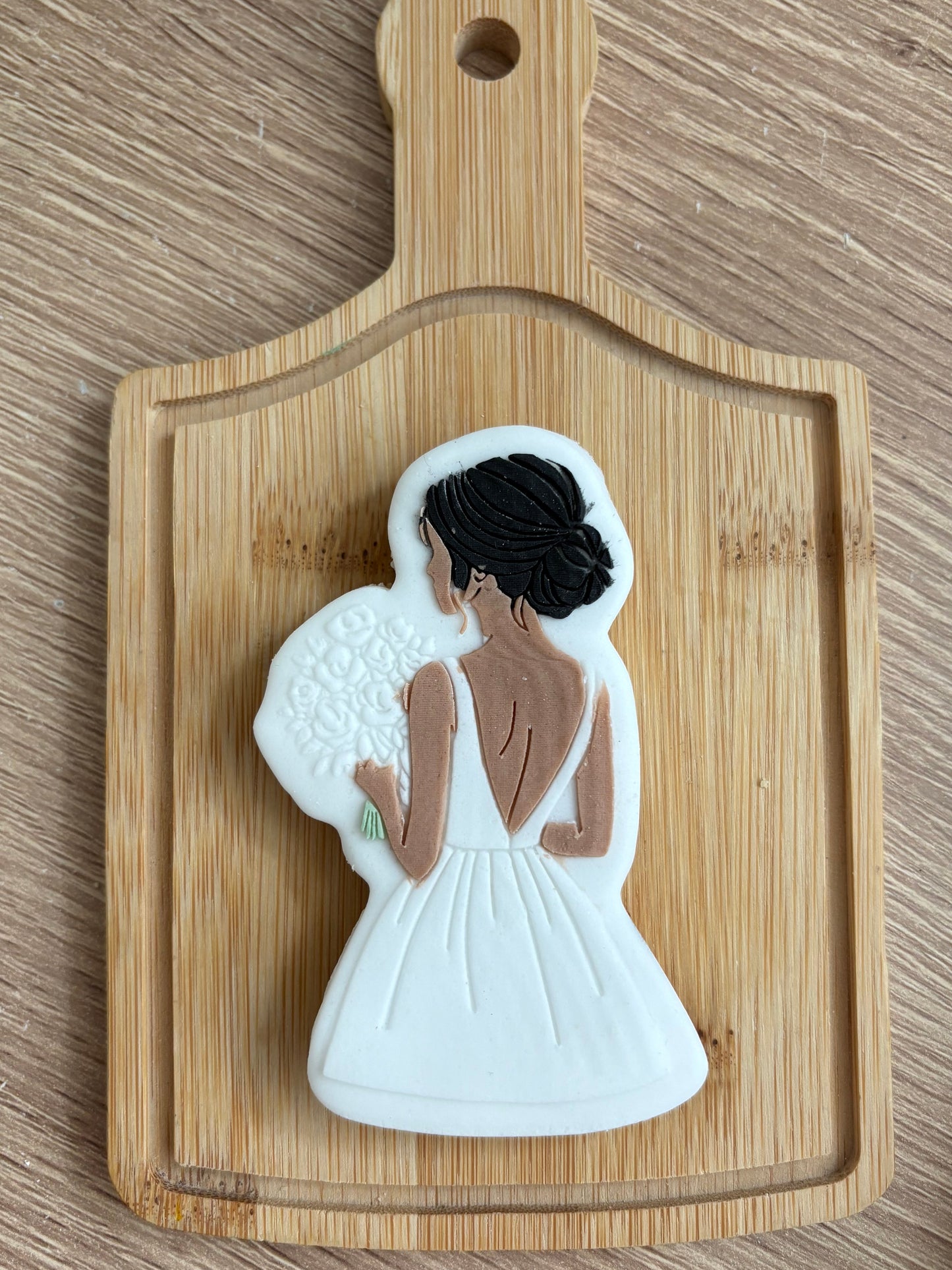 Mariée avec bouquet