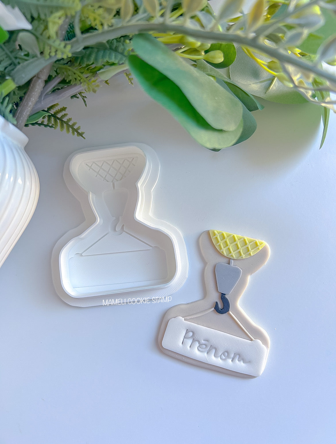 Plaque prénom chantier