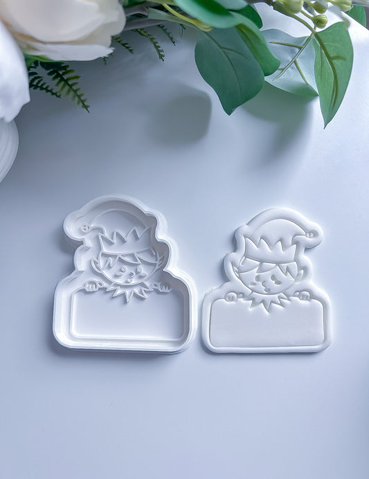 Elf Lutin plaque prénom