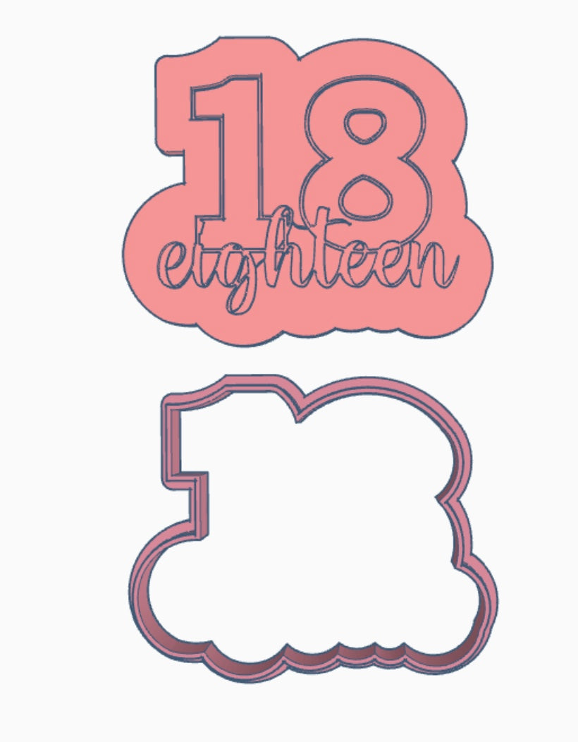 Nombre 18 Eighteen