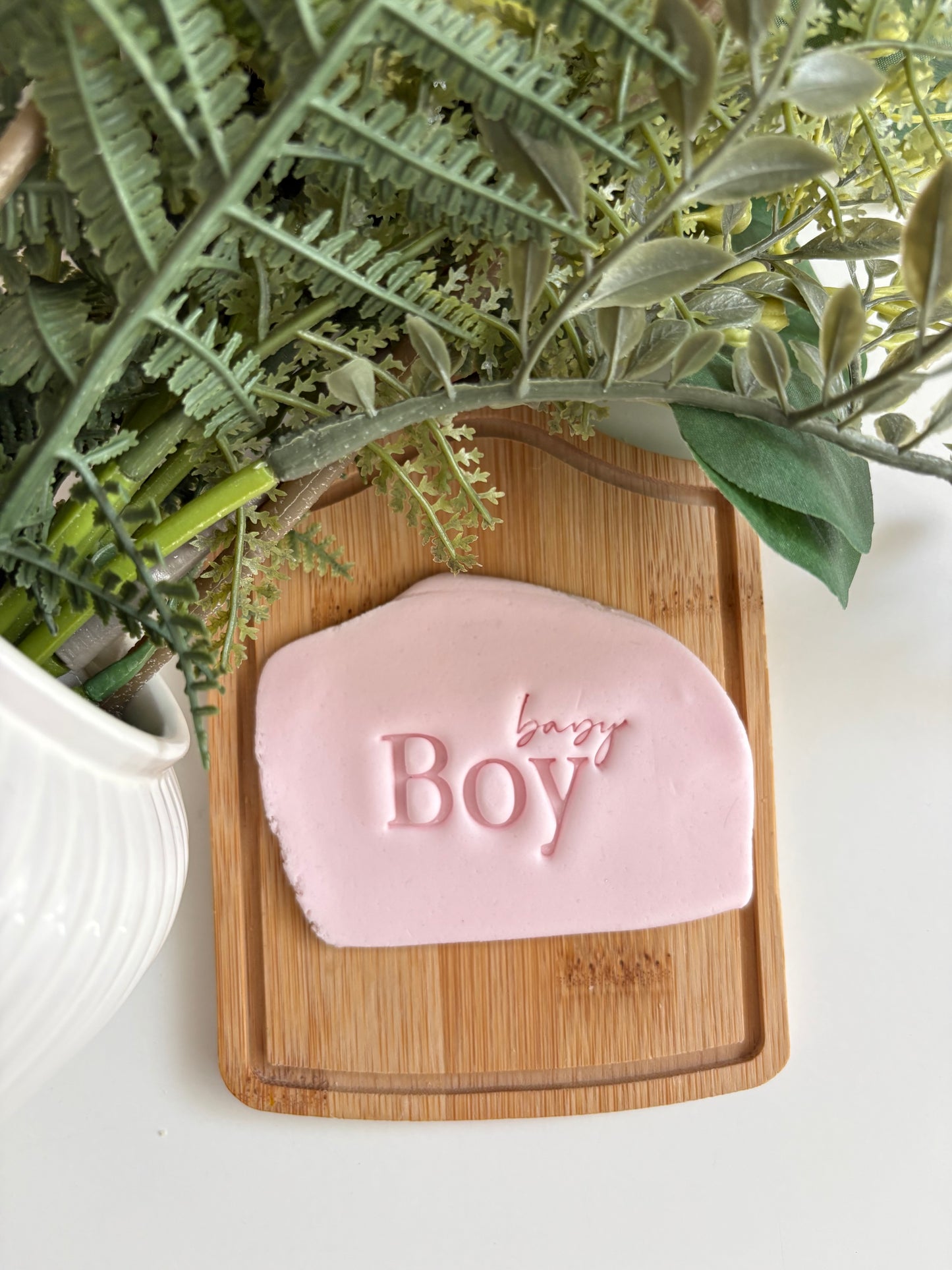 Tampon texte baby girl / boy