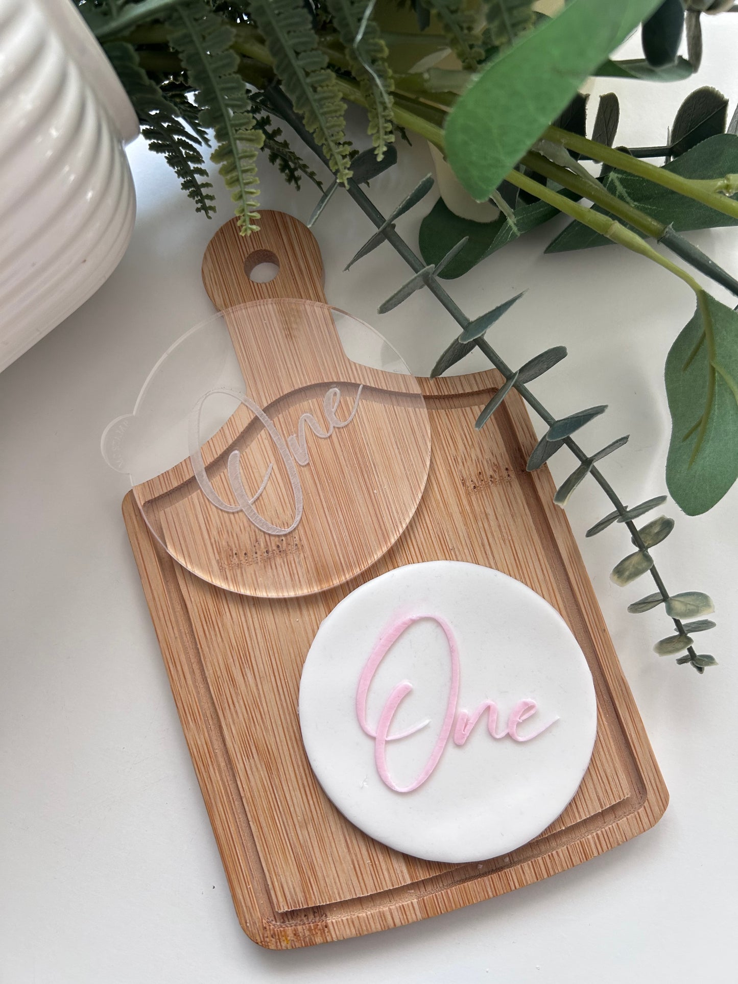 One