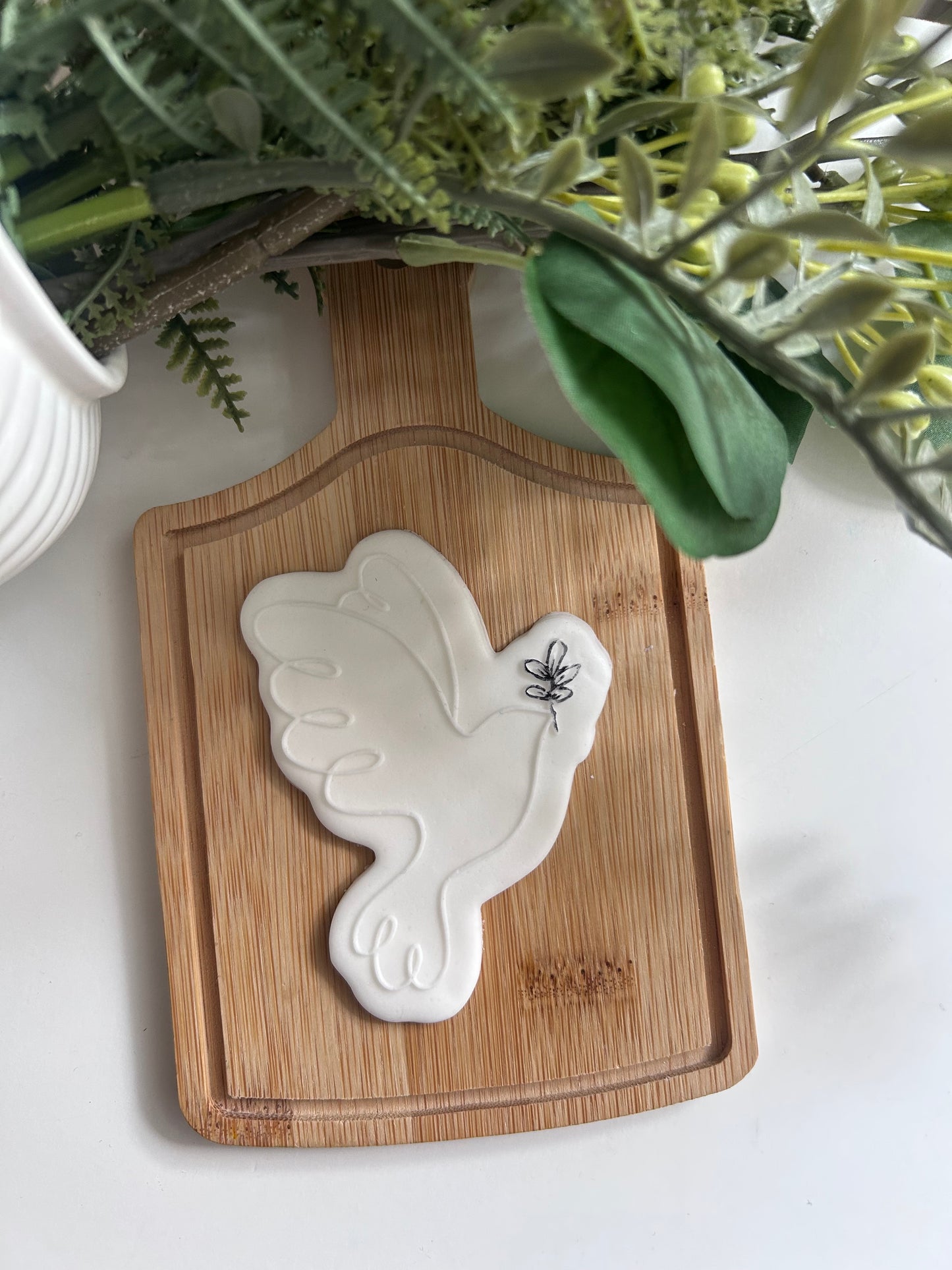 Colombe minimaliste
