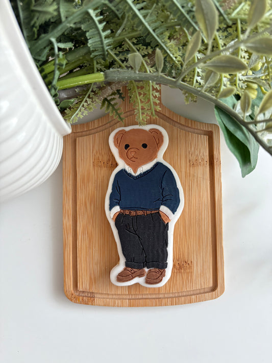 Ourson chic debout