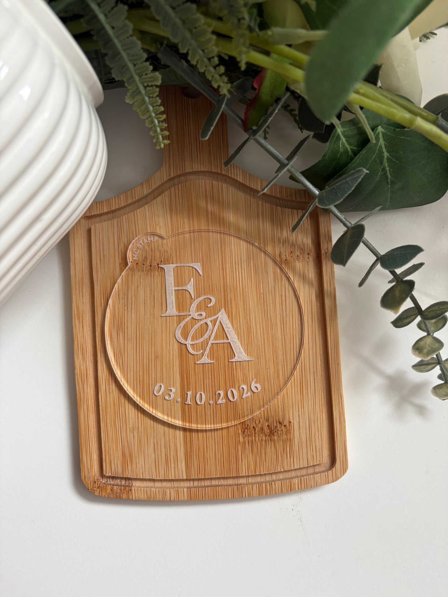 Initiales mariage