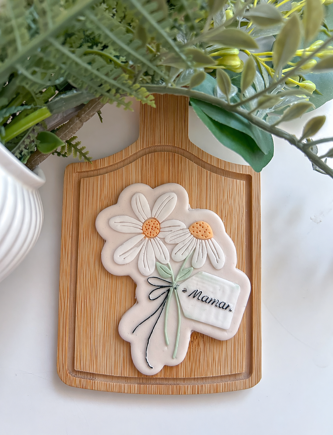 Double marguerites maman
