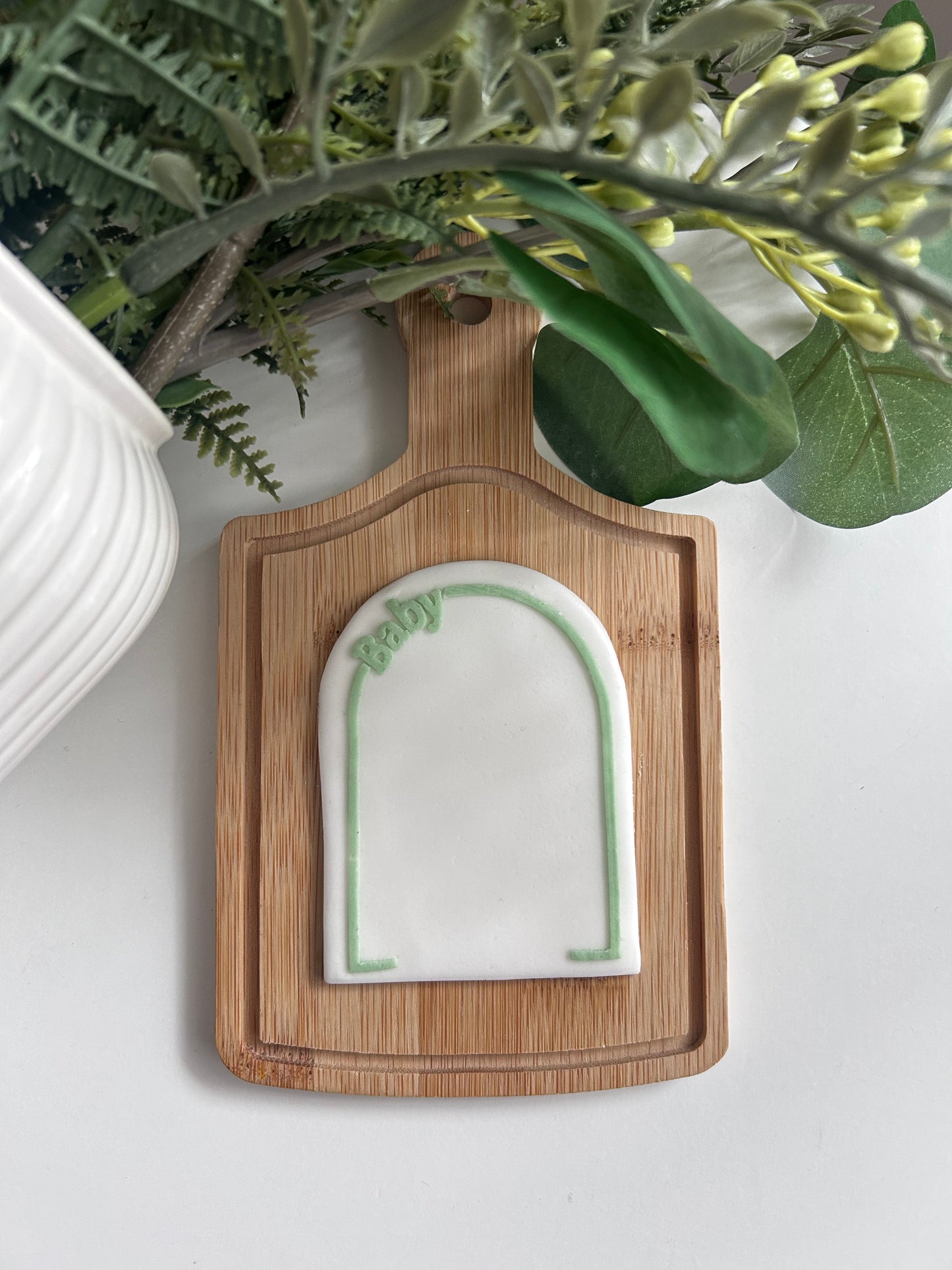 Arche baby plaque texte