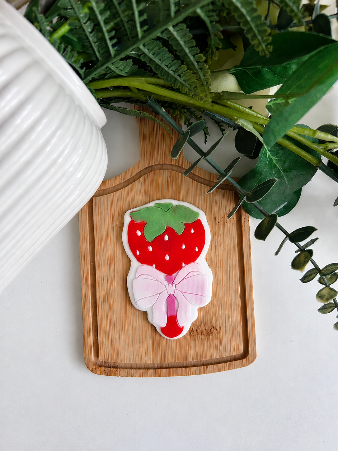 Hochet fraise